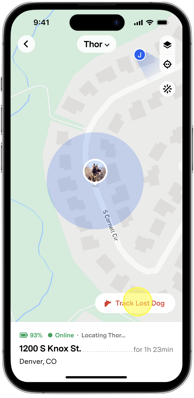 Track Lost Dog