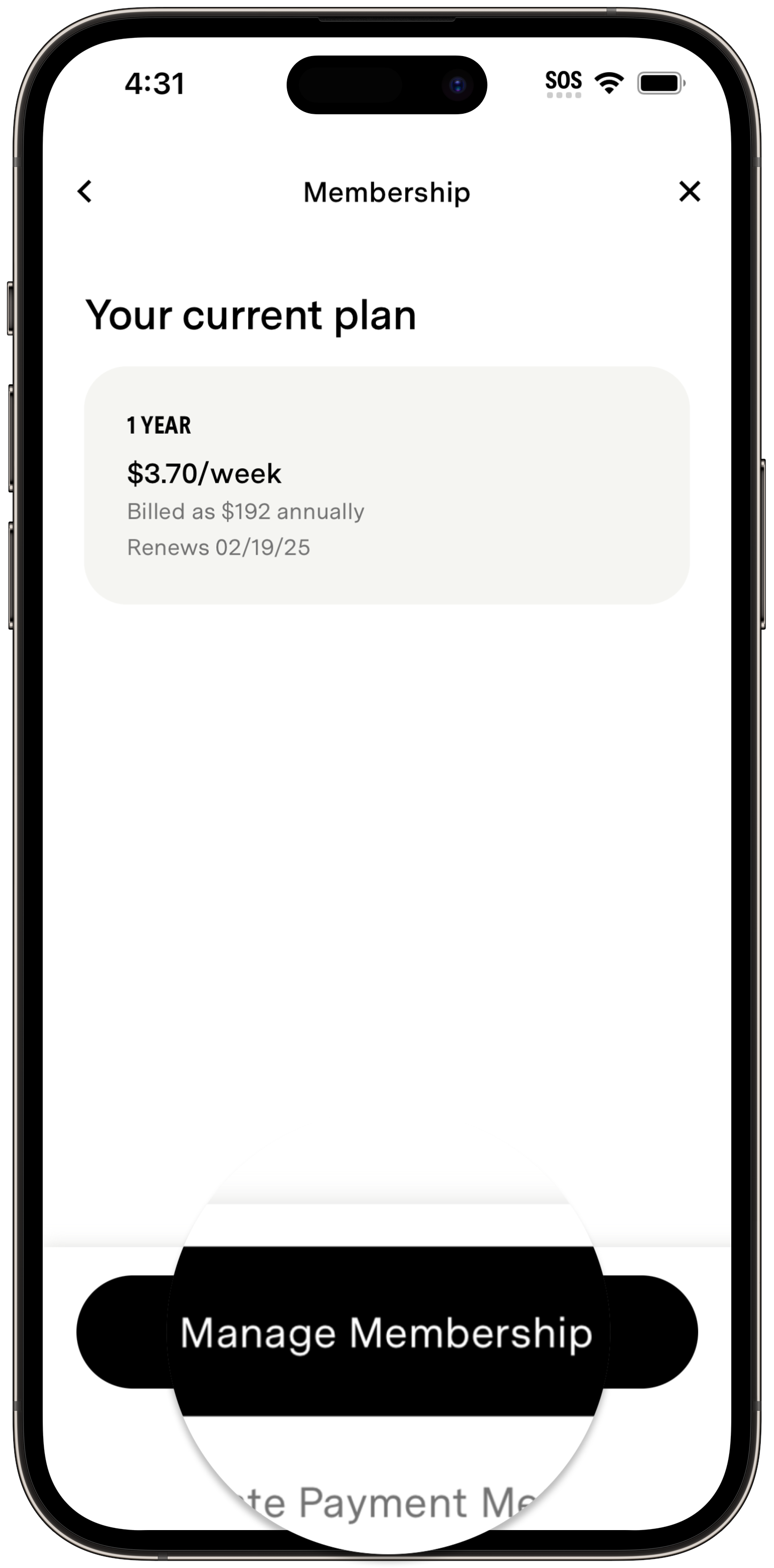 Echelon Cancel Membership - n2j0488